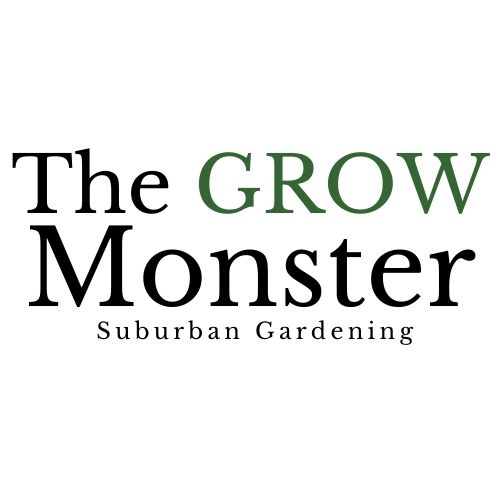 The Grow Monster Suburban Gardening logo