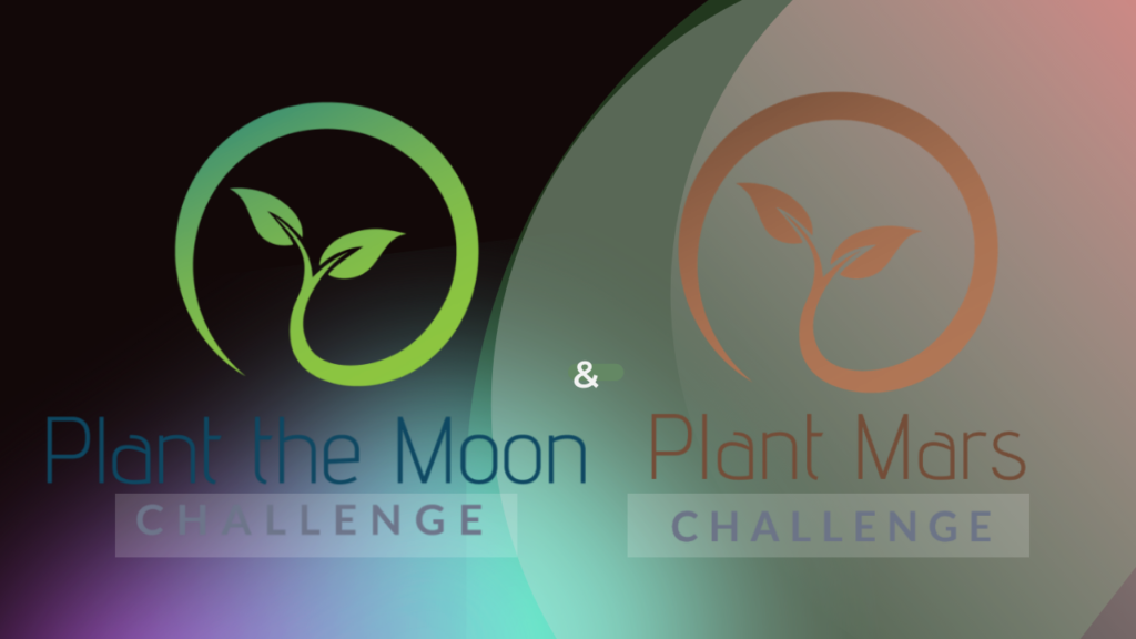 Plant the Moon and Plant Mars Challenge logos